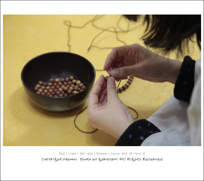 108 염주 만들기-